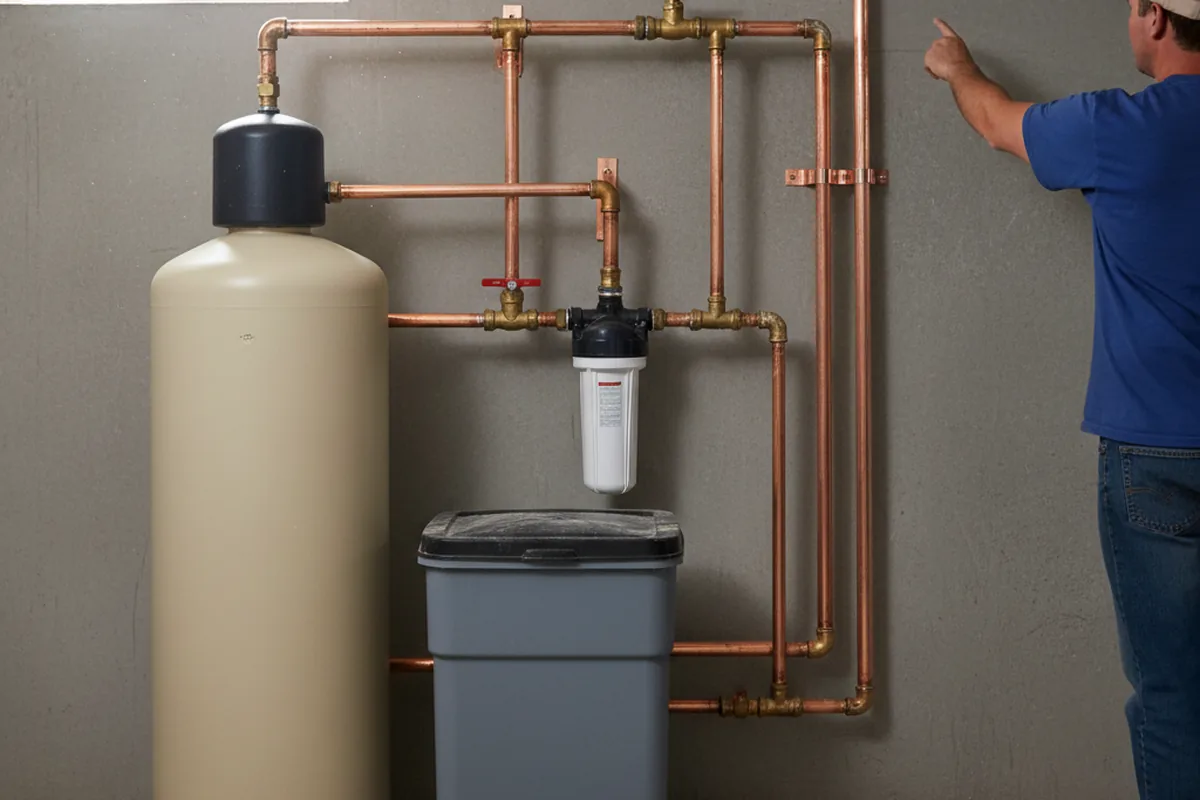 Whole-house water treatment system installed in Smithdale